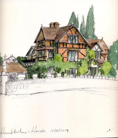 Hambledon House Bed and Breakfast Godalming Buitenkant foto